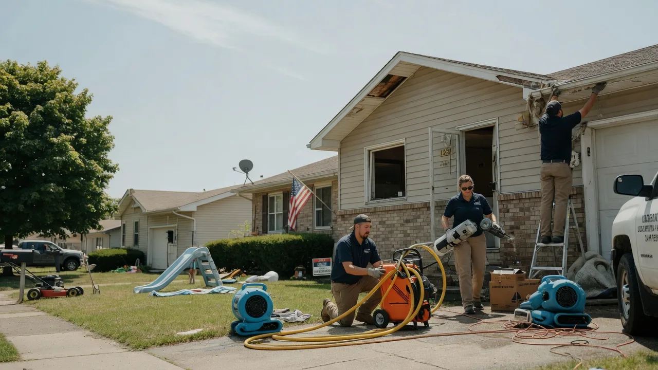 Water Damage Restoration in Tiline, KY near me